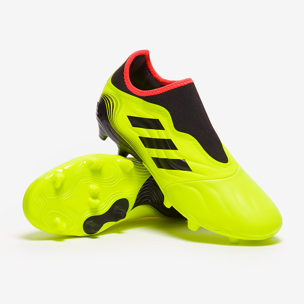 adidas Copa Sense.3 Laceless FG - Team Solar Yellow/Core Black