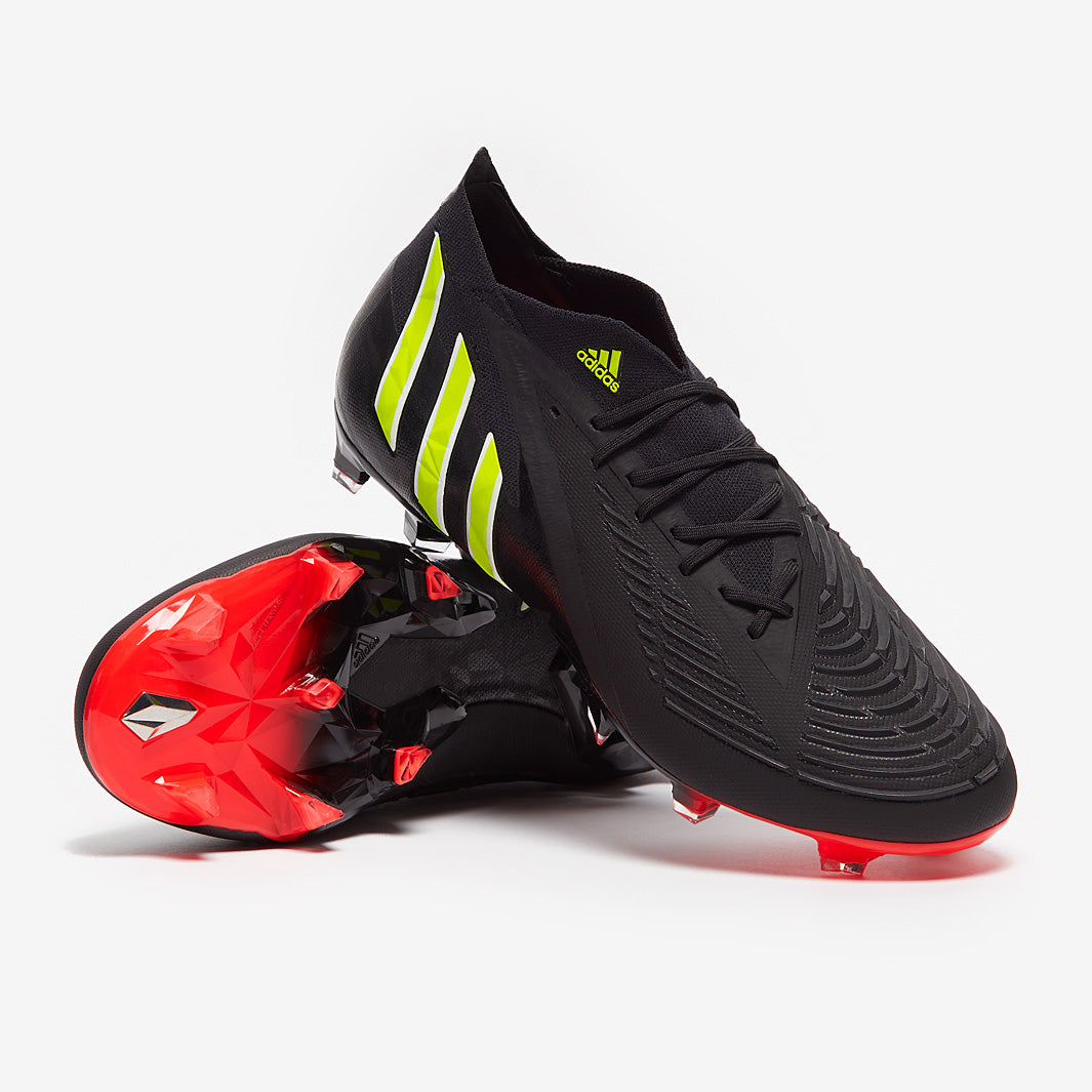 adidas Predator Edge.1 FG - Core Black/Team Solar Yellow/Solar Red