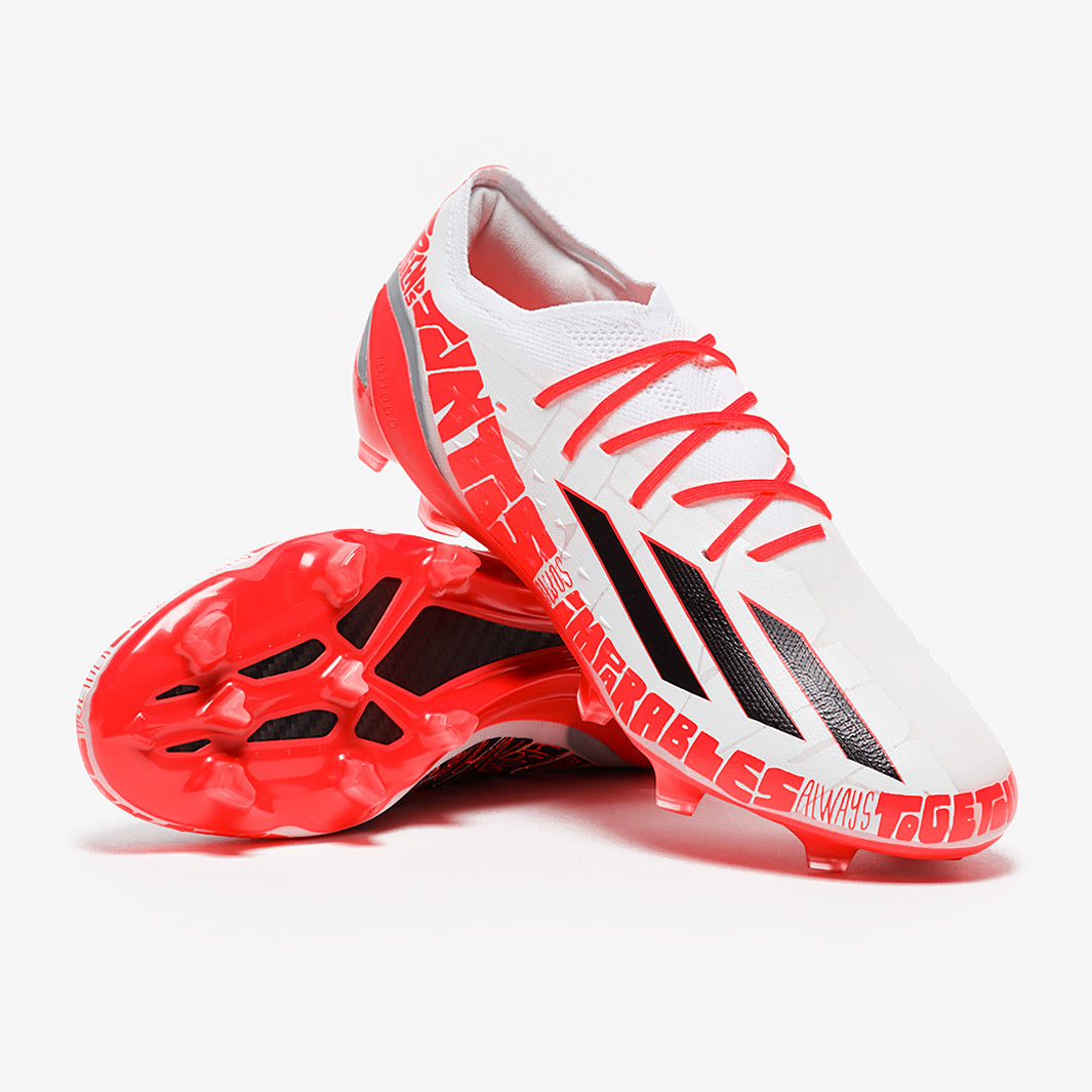 adidas X Speedportal Messi.1 FG - White/Core Black/Solar Red