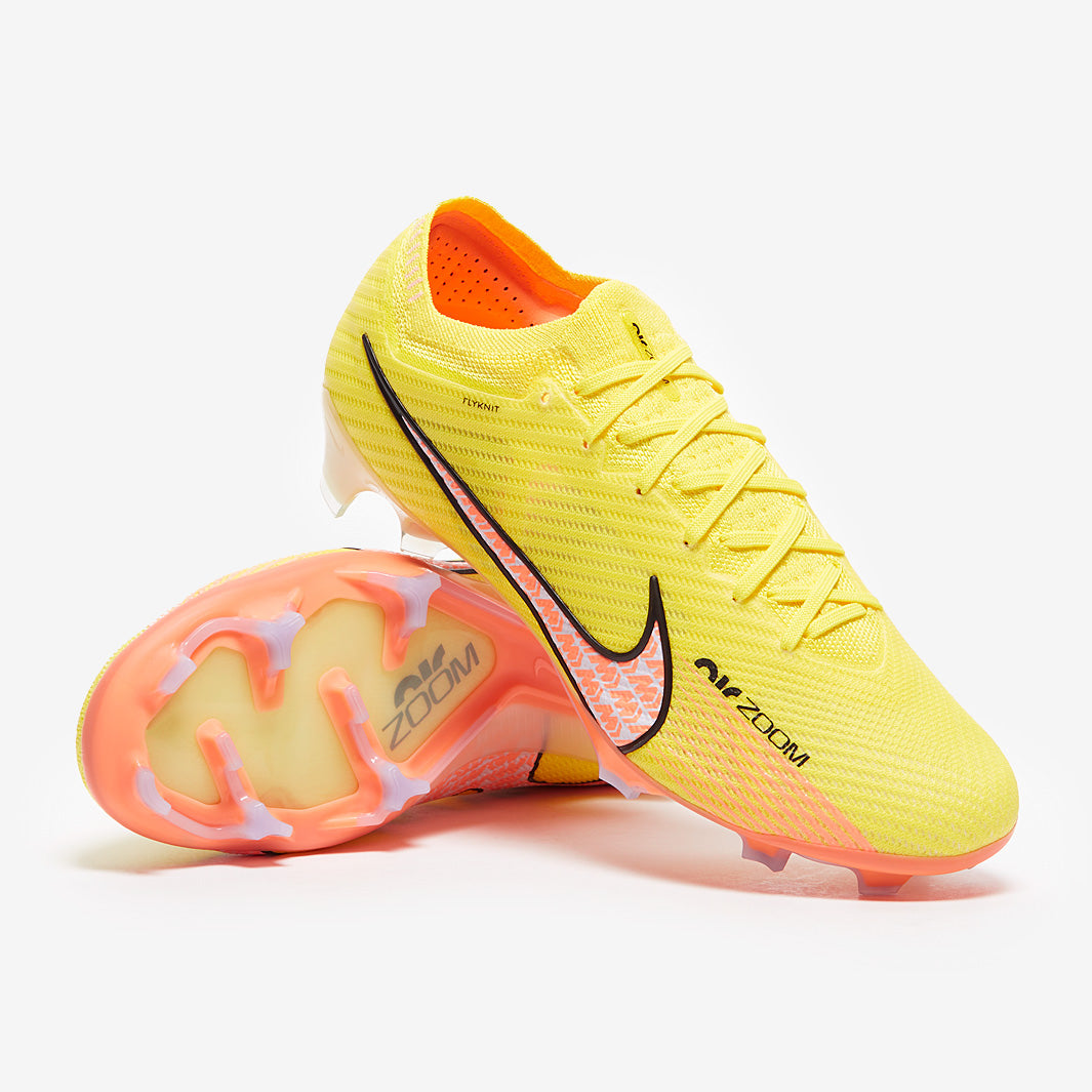 Nike Mercurial ゴールド/イエローシューズ Nike Zoom Mercurial Vapor 15 Academy MG Yellow Strike Men's Sz 7.5
