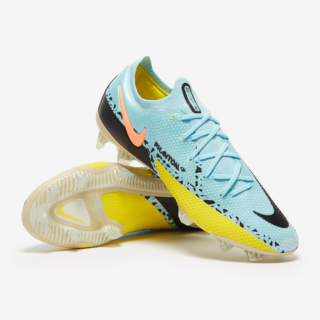 シューズ Nike Phantom GT2 Elite Nike Phantom GT II Elite FG - Glacier Ice/Black/Yellow Strike