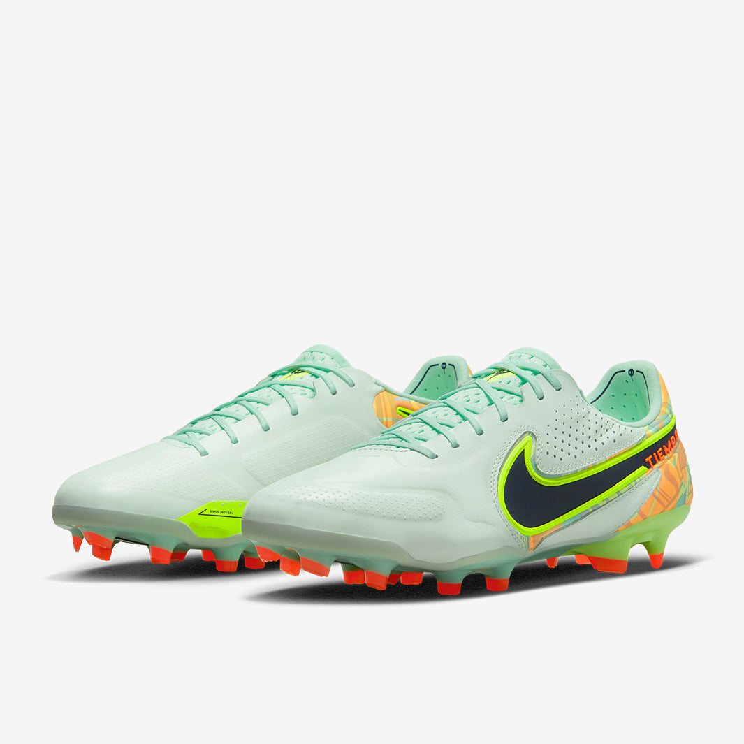 Nike Tiempo Legend IX Elite FG - Barely Green/Blackened Blue/Total