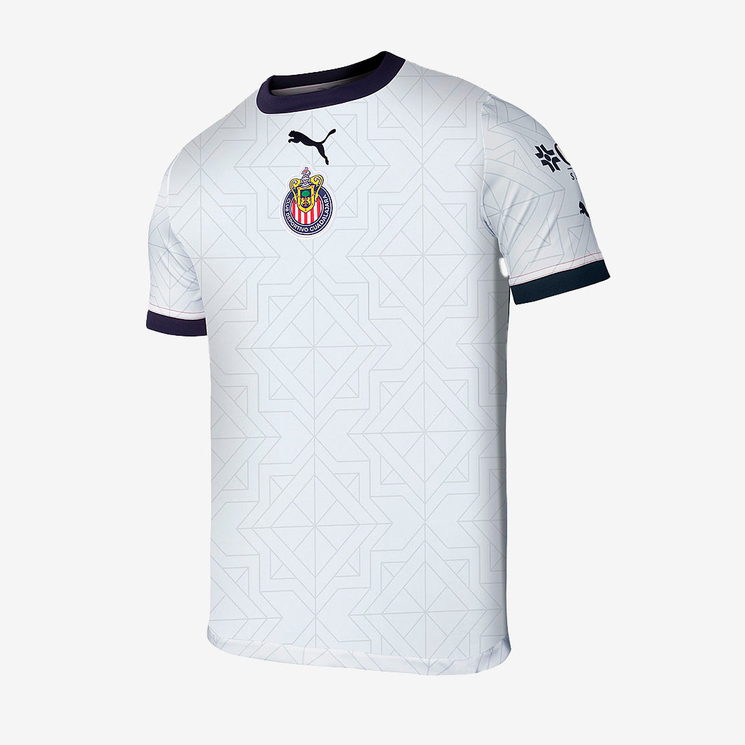 Puma Chivas 22/23 Kids Away Jersey - Puma White - Mens Replica