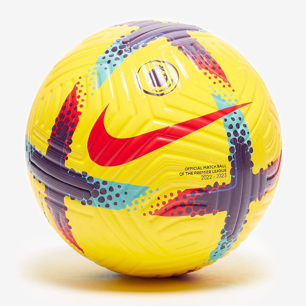 Nike Premier League Flight Football - Yellow/Purple/Red - Yellow