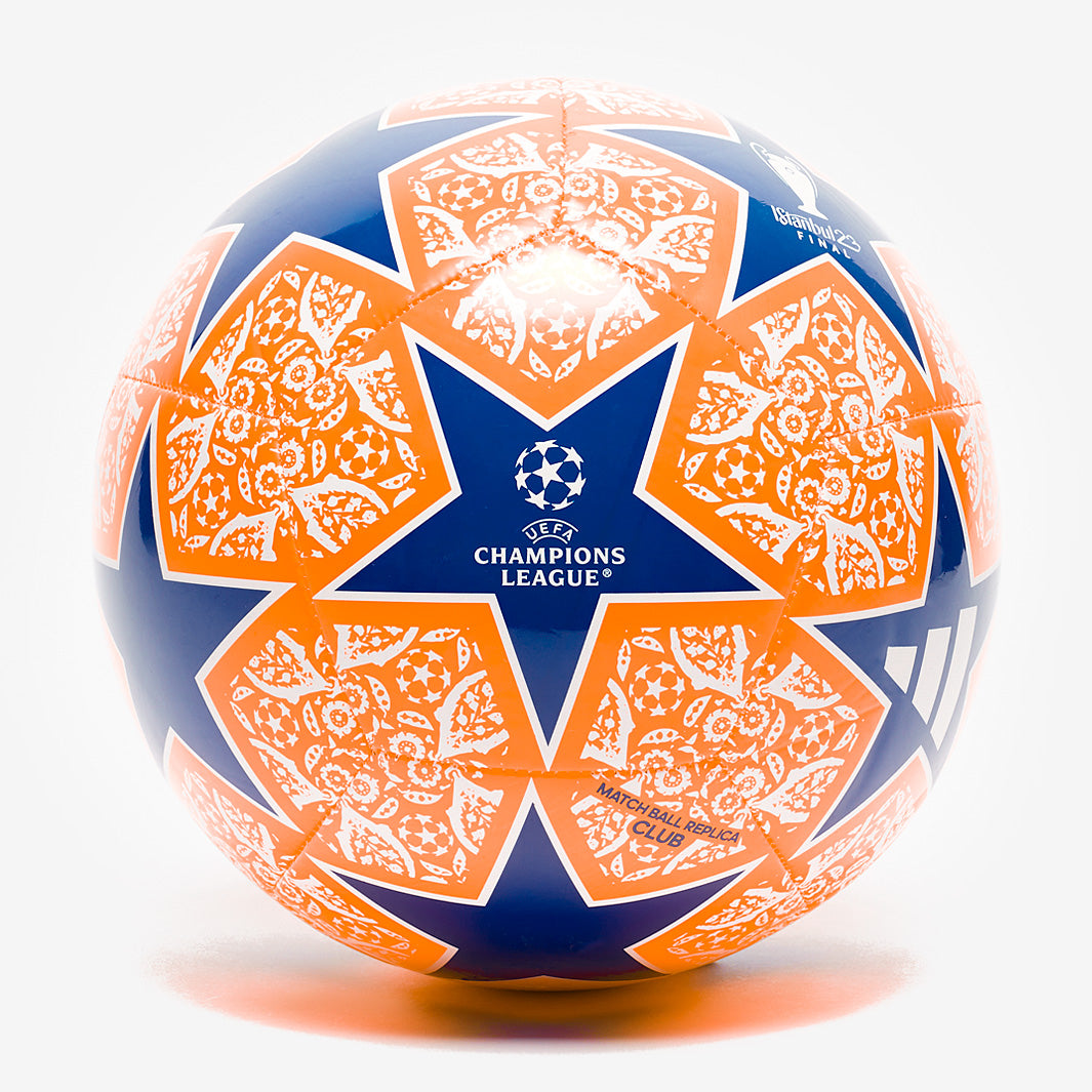 adidas 2023 UEFA Champions League Club Ball - Solar Orange/White