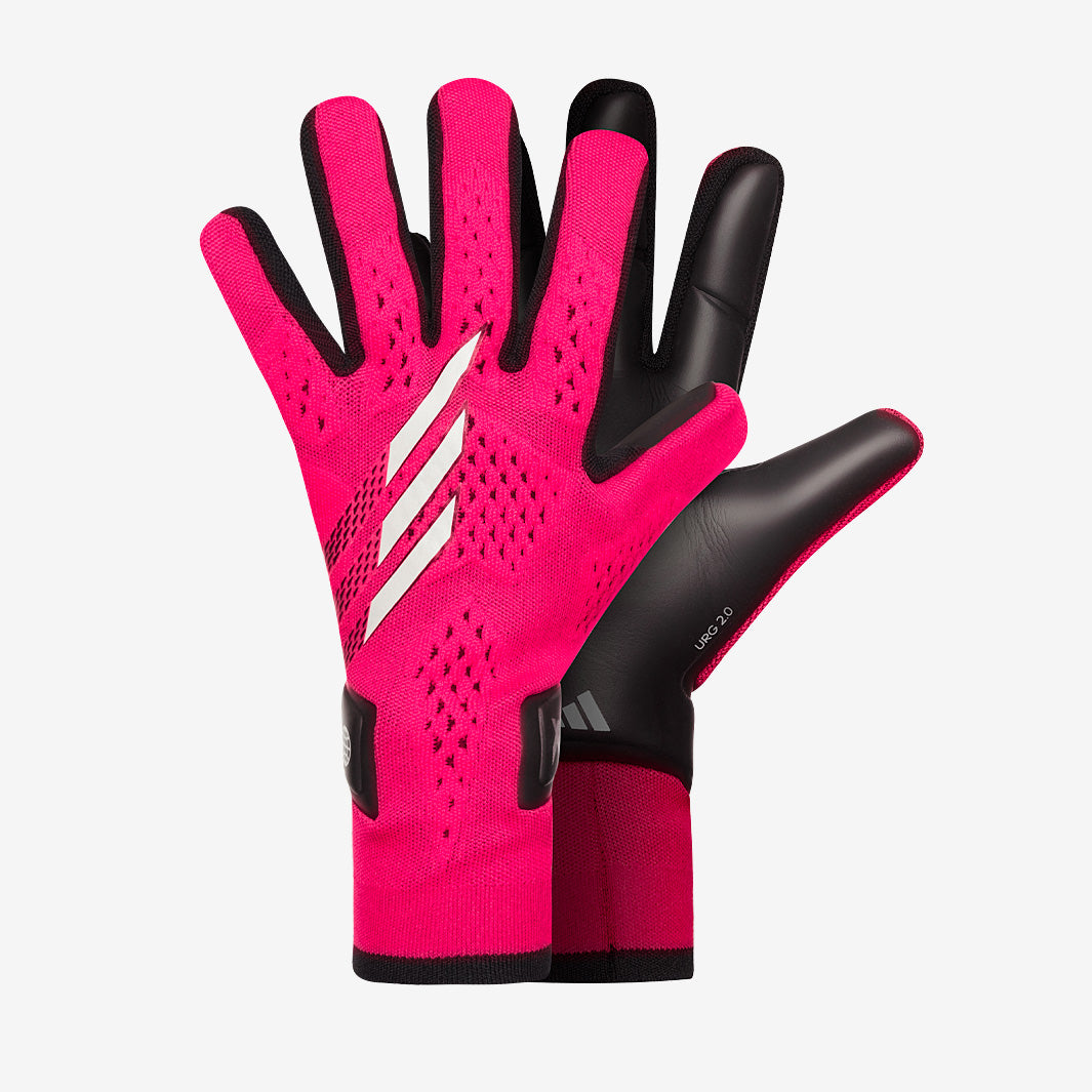 adidas X GL Pro - Team Shock Pink/Zero Met/Black - Mens GK Gloves