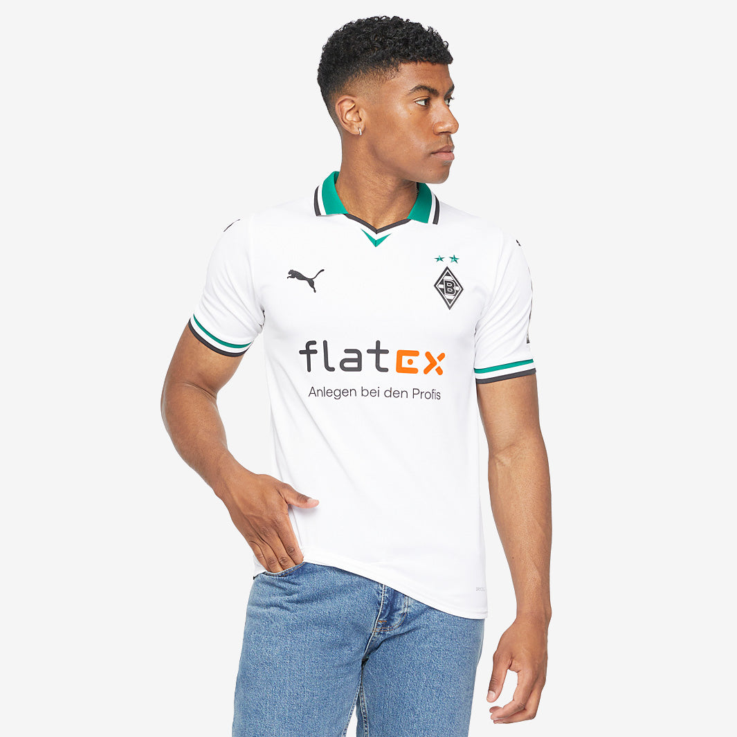 Puma Borussia Mönchengladbach 23/24 Home Shirt - Puma White/Power