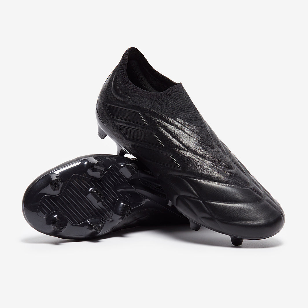 adidas Copa Pure ブラック スパイクシューズ adidas Copa Pure+ FG - Core Black/Core Black/Core Black - Mens Boots