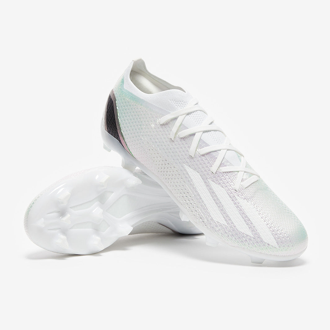 シューズ adidas SPEEDPORTAL 2 FG adidas X Speedportal.2 FG - White/White/Core Black - Mens Boots