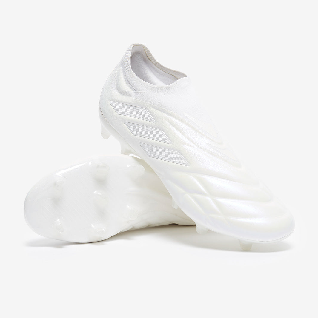 adidas Copa Pure ホワイト スパイク adidas Copa Pure+ FG - White/White/White - Mens Boots