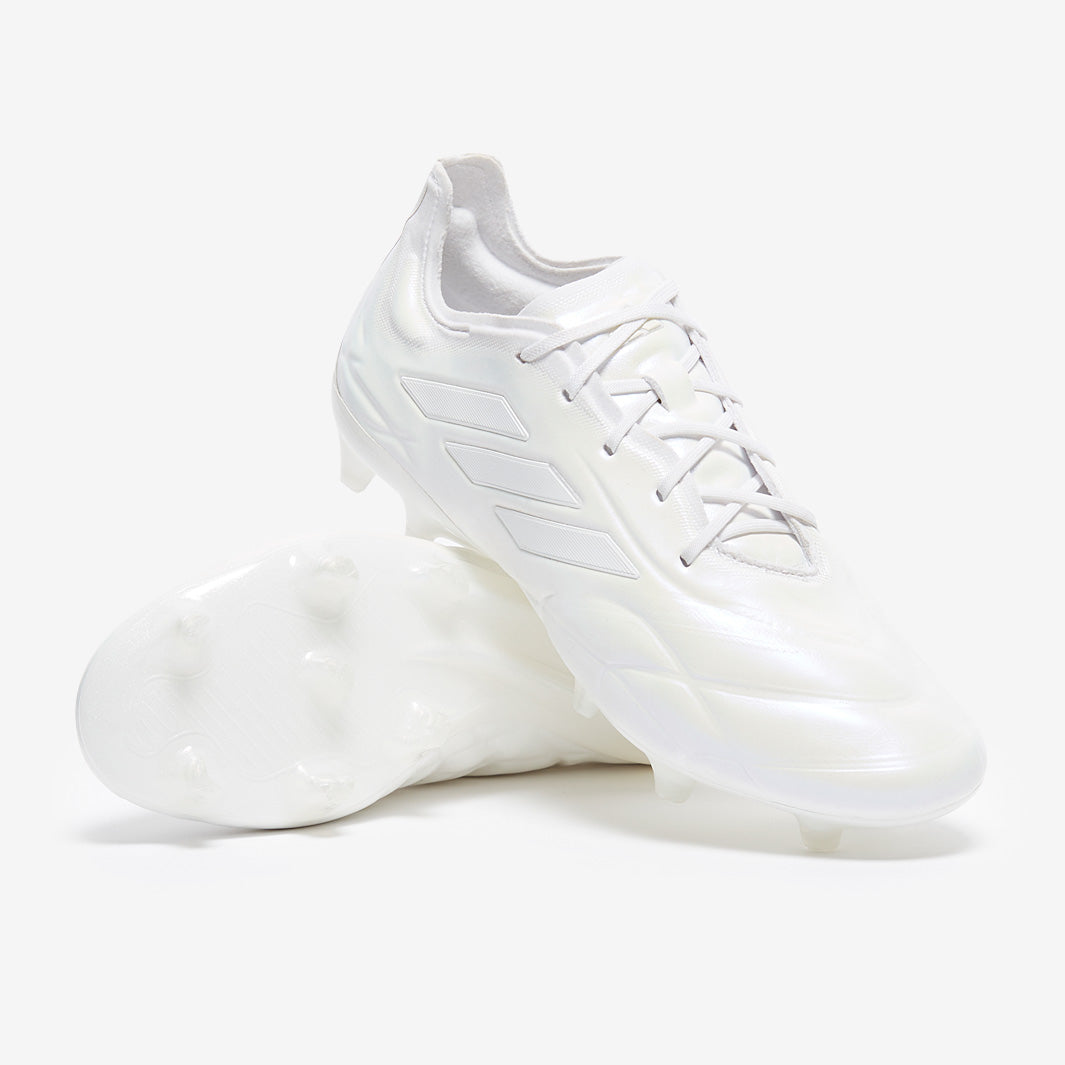 「入手困難」adidas COPA サッカーシューズ ホワイト adidas Copa Pure.1 FG - White/White/Zero Met. - Mens Boots