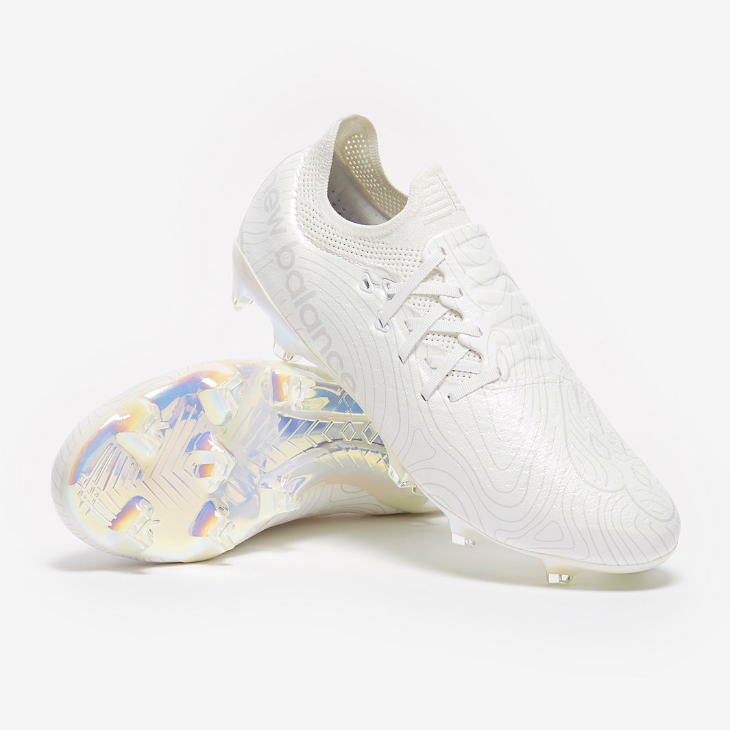 ニューバランス　FURON PRO HG WHITE/ATOMIC New Balance ニューバランス FURON PRO HG ウィズ：2E(ホワイト×ピンク