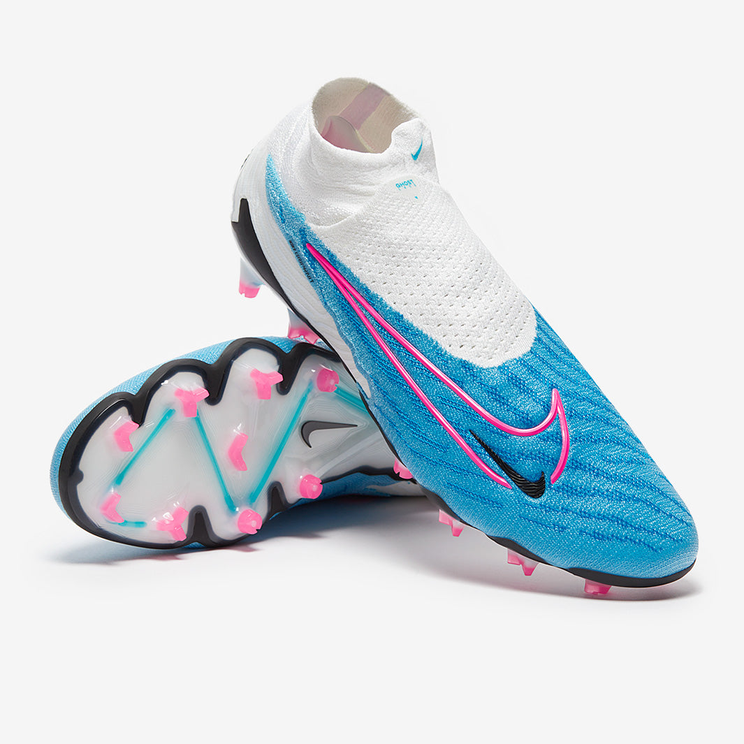 Nike Phantom GX Elite DF FG - Baltic Blue/Pink Blast/White/Laser