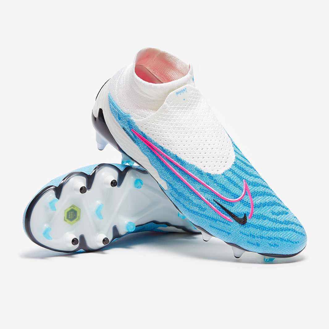 Nike Phantom GX Elite DF Pro SG Anti-Clog - Baltic Blue/Pink Blast