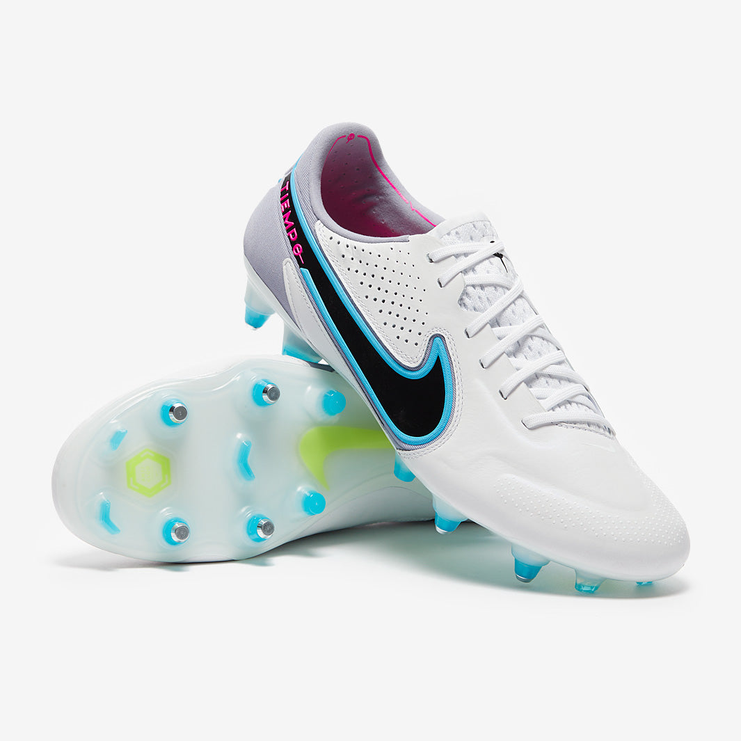 Nike Tiempo Legend IX Elite Pro SG Anti-Clog - White/Black/Baltic