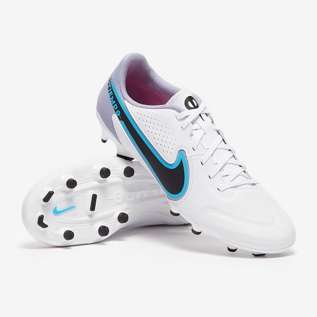 Nike Tiempo Legend 9 サッカーシューズ ホワイト Nike Tiempo Legend IX Academy MG - White/Black/Baltic Blue/Pink