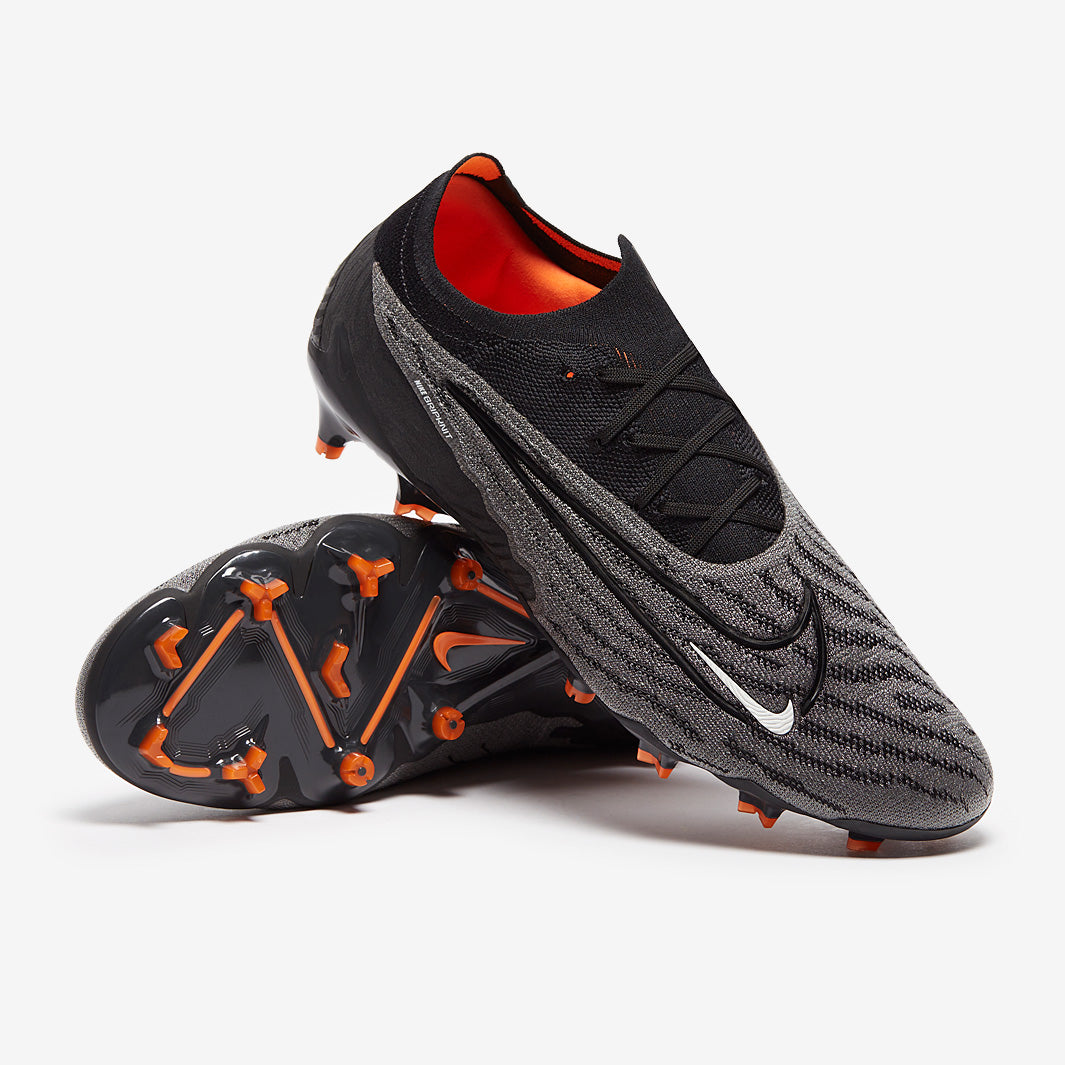 Nike Phantom GX Elite FG - Black/Summit White/Dk Smoke Grey - Mens