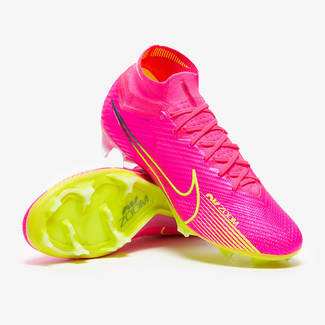 Nike Air Zoom Mercurial Superfly IX Elite FG - Pink Blast/Volt