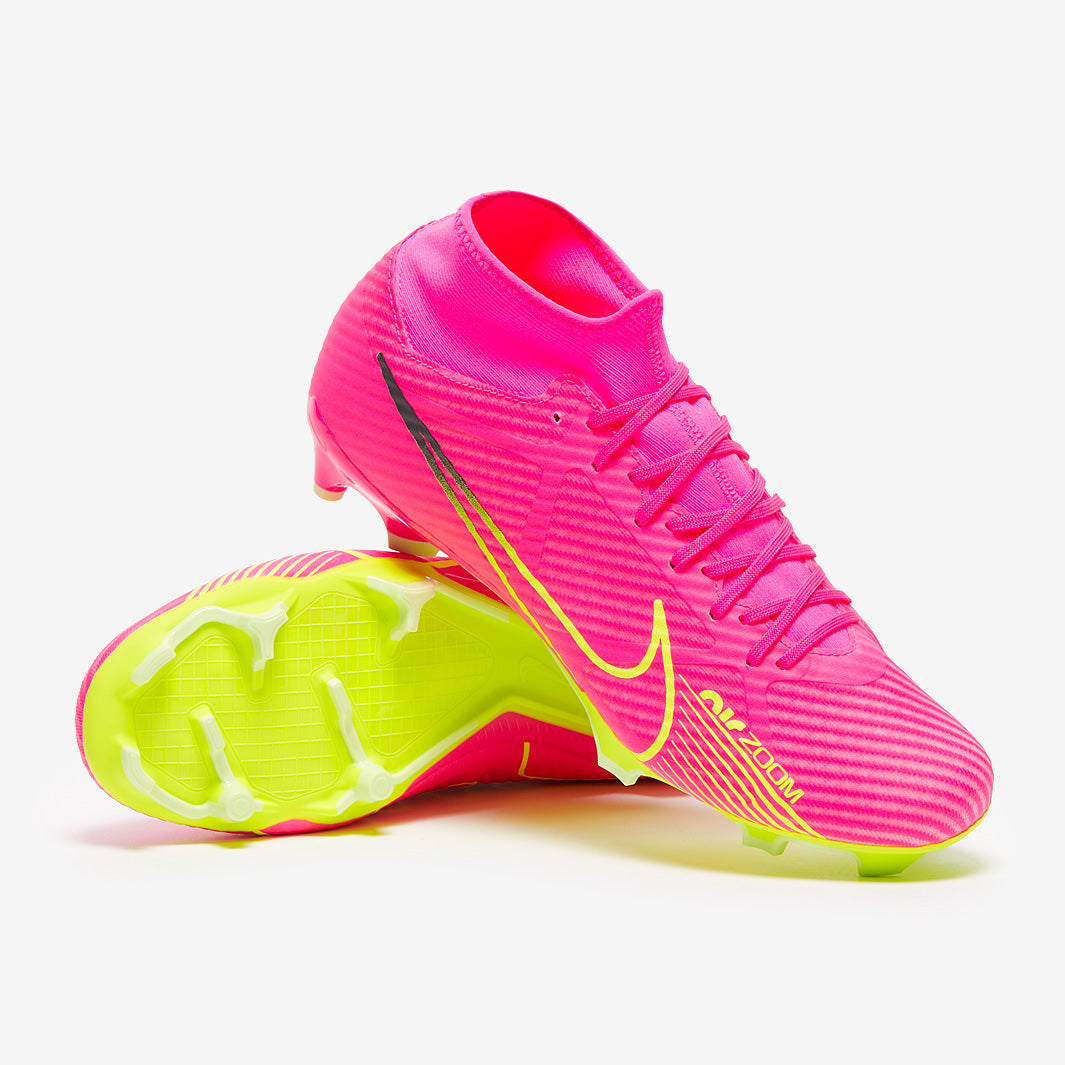 Nike Air Zoom Mercurial Superfly IX Academy MG - Pink Blast/Volt