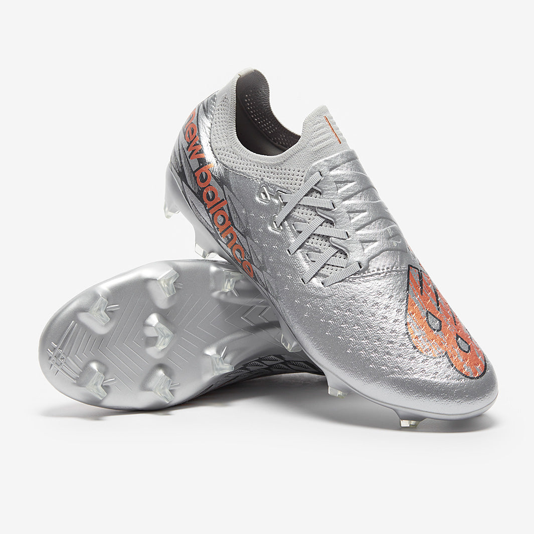 New Balance Furon V7 Pro FG - Silver - Mens Cleats