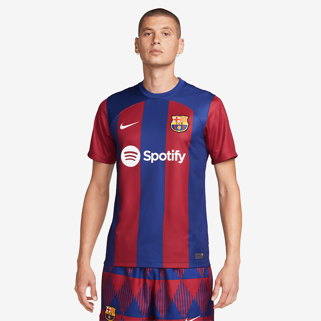Nike FC Barcelona ユニフォーム Nike FC Barcelona 23/24 Home Dri-Fit Stadium SS Shirt - Deep Royal