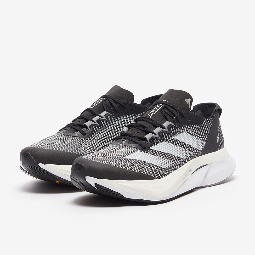 adidas adizero Boston 12 - Core Black/Ftwr White/Carbon - Mens Shoes
