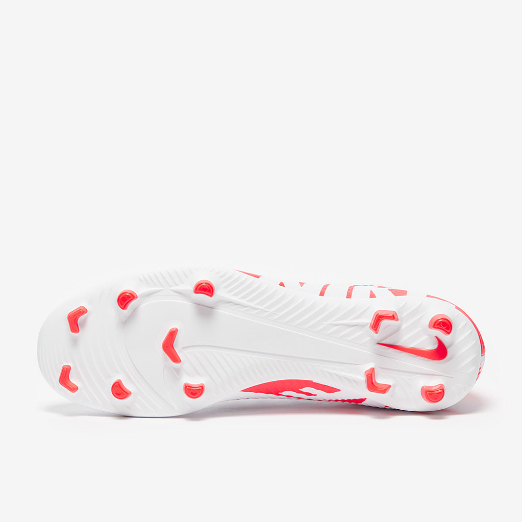 Nike Air Zoom Mercurial Superfly IX Club MG - White/Bright Crimson