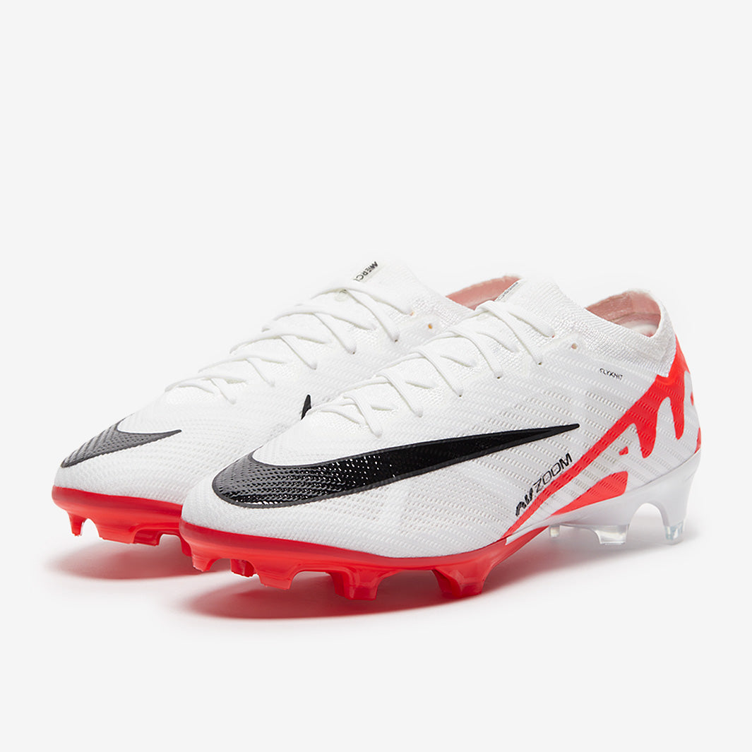 Nike Zoom スパイクシューズ ホワイト/レッド/ブラック Nike Air Zoom Mercurial Vapor XV Academy AG - White/Bright Crimson
