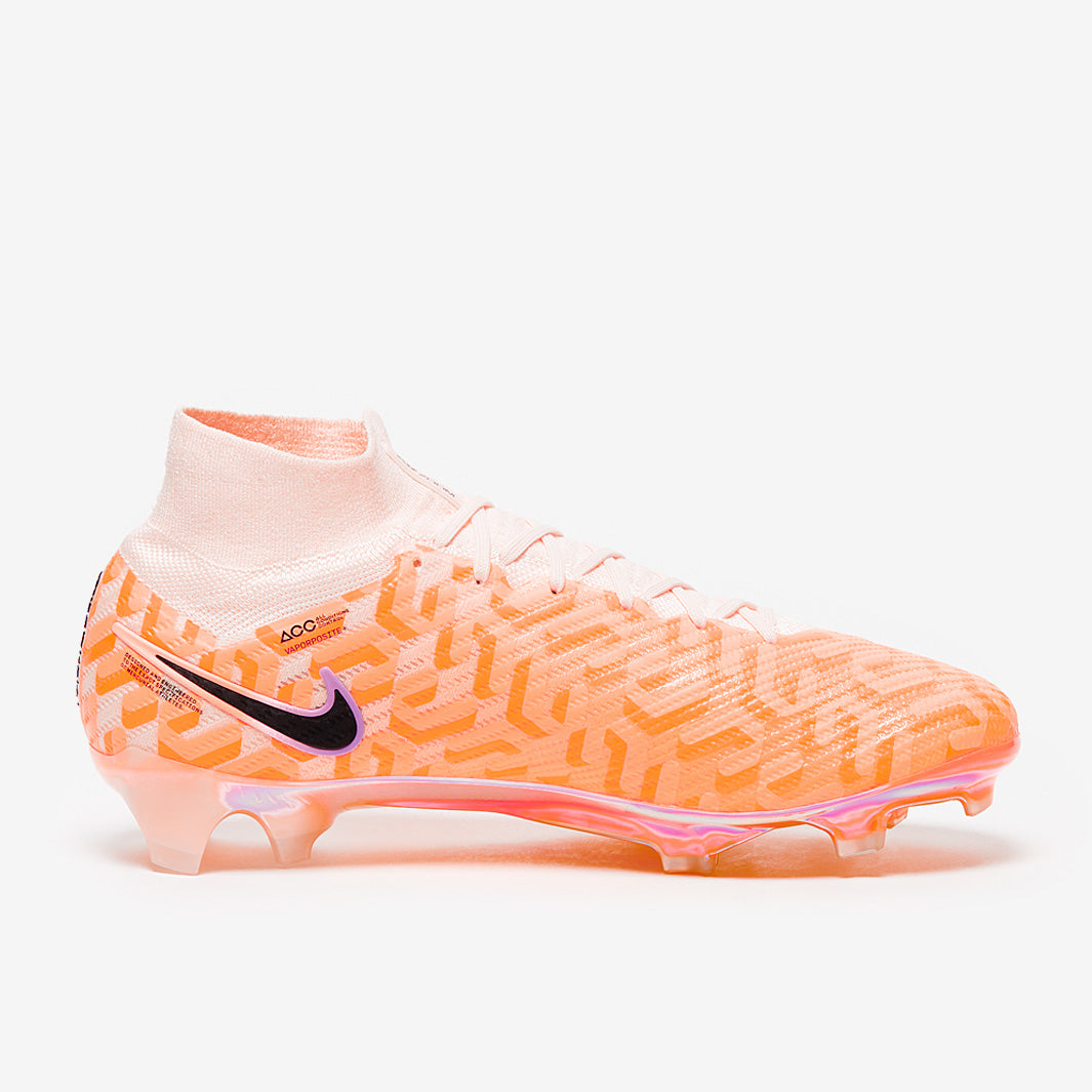 NIKE Mercurial Superfly Ⅸ Elite NU FG Nike Air Zoom Mercurial Superfly IX Elite NU FG - Guava Ice/Black