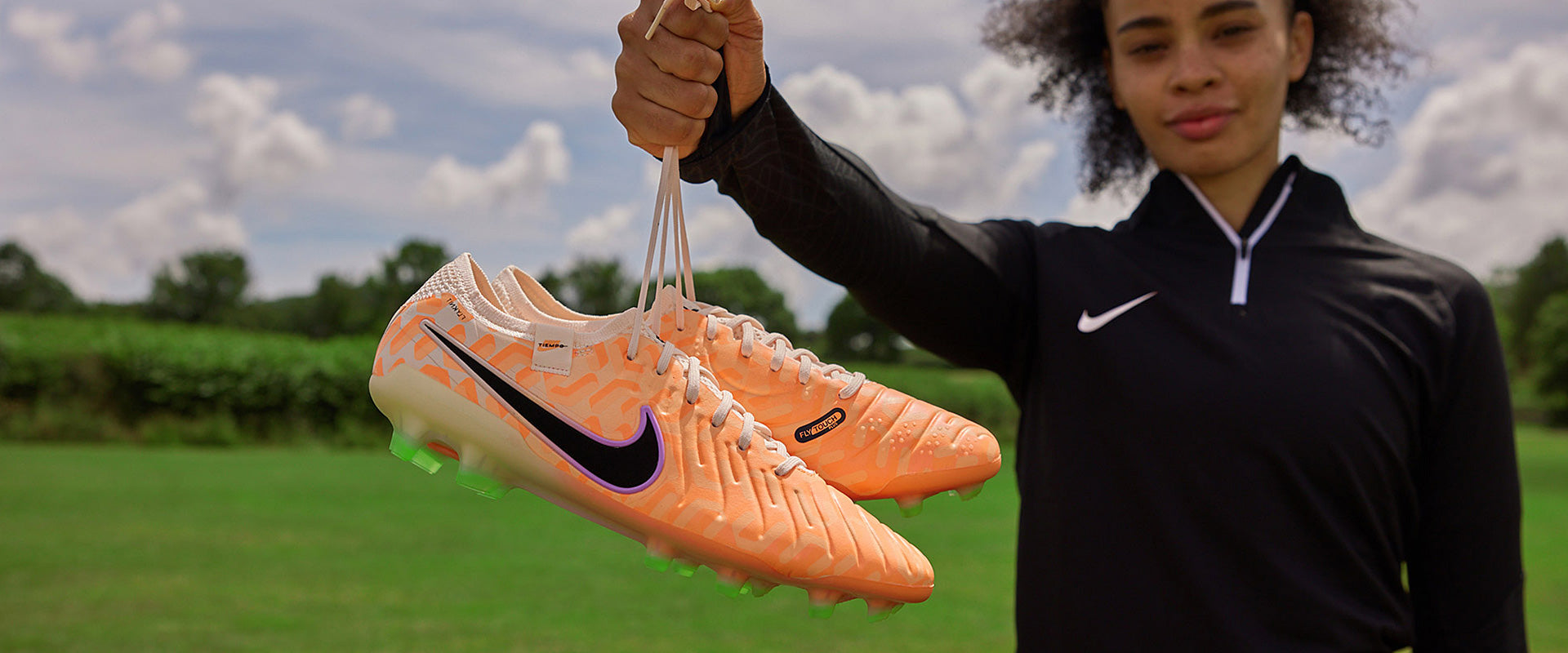 Nike Tiempo Legend X Elite NU FG - Guava Ice/Black/Total Orange