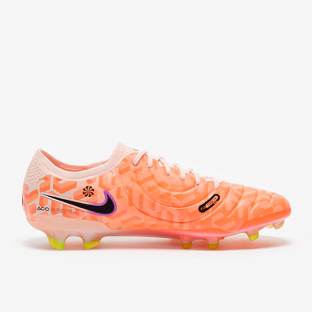 Nike Tiempo Legend X Elite NU FG - Guava Ice/Black/Total Orange