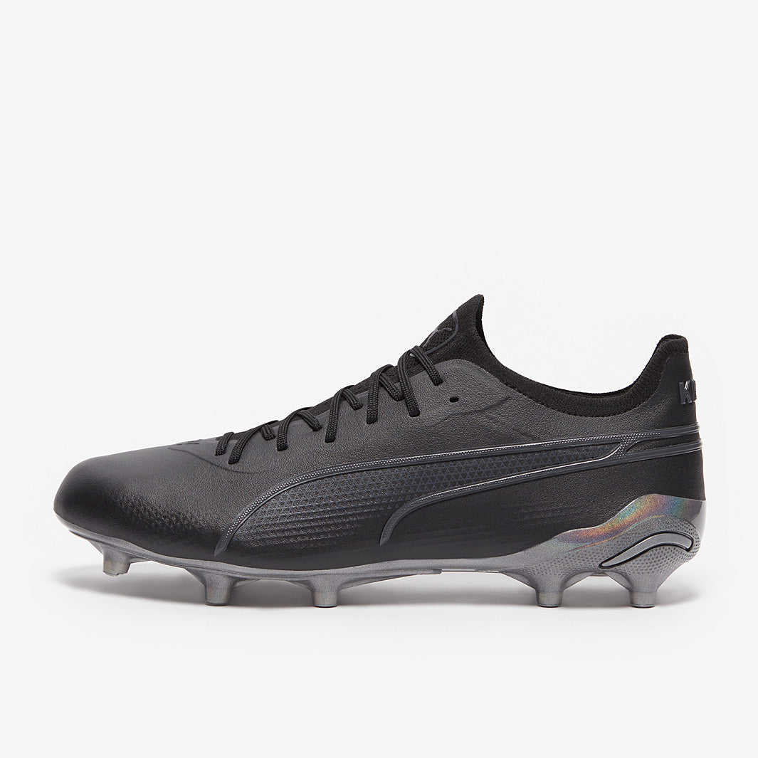 Puma King Ultimate FG/AG - Puma Black/Asphalt - Mens Cleats