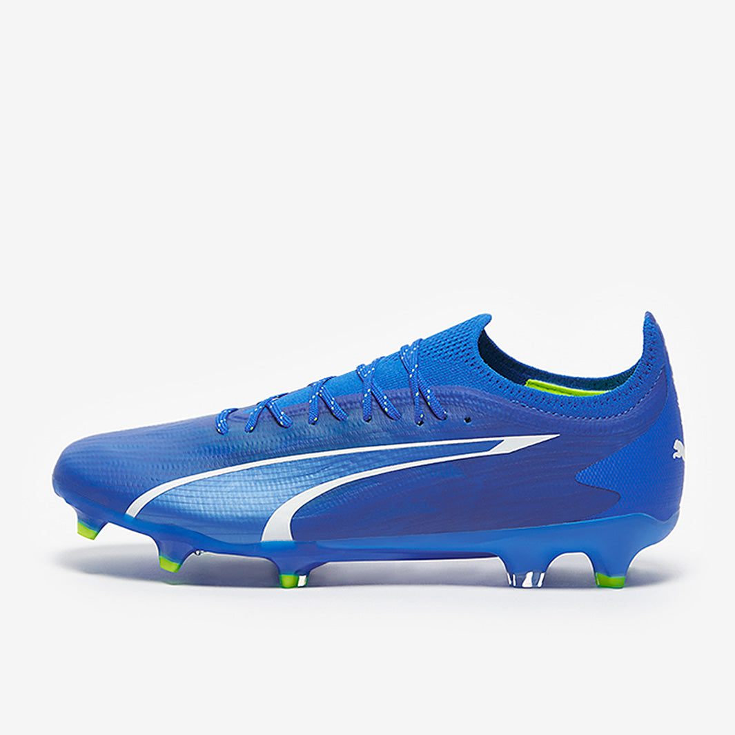 Puma Ultra Ultimate FG/AG - Ultra Blue/Puma White/Pro Green - Mens