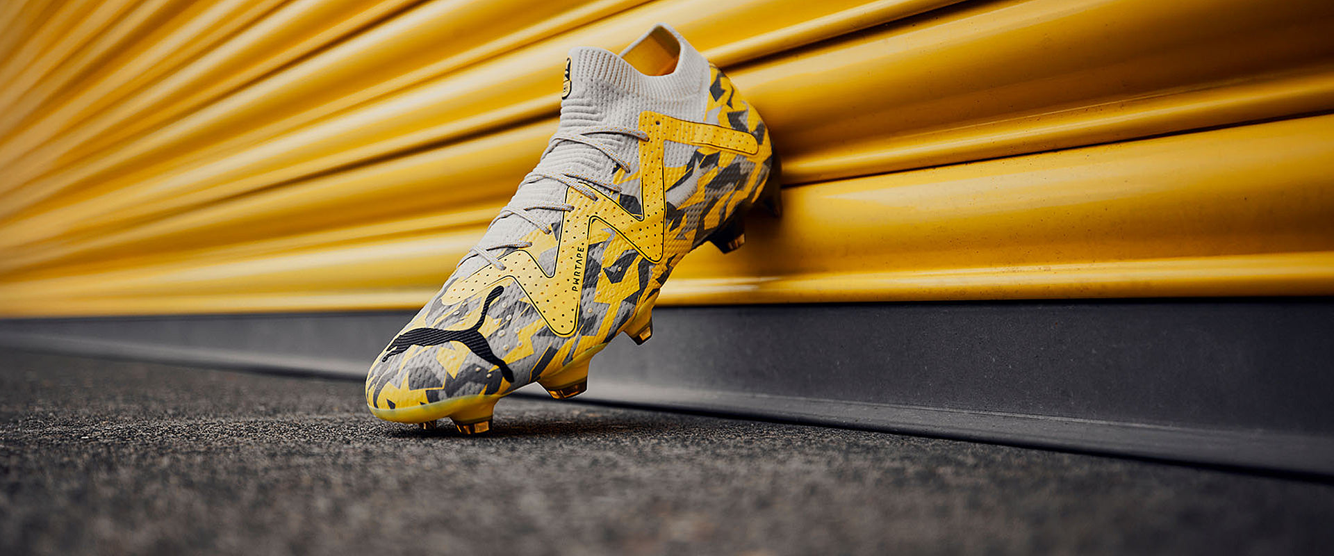 Puma Future Ultimate FG/AG - Sedate Gray/Asphalt/Yellow Blaze