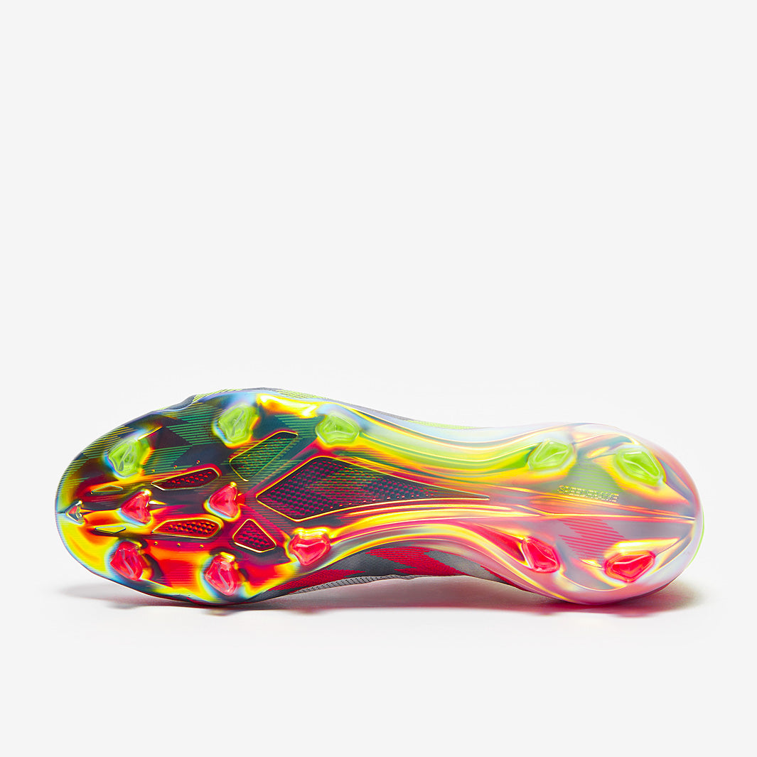 adidas X Crazylight+ FG - Lucid Lemon/White/Solar Red - Mens Cleats