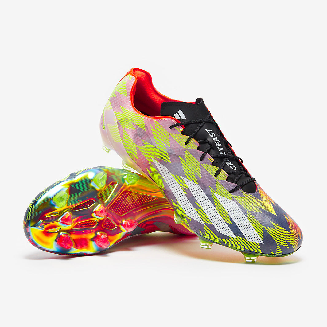 アディダス クレイジーライト  fg adidas X Crazylight+ FG - Lucid Lemon/White/Solar Red - Mens Cleats