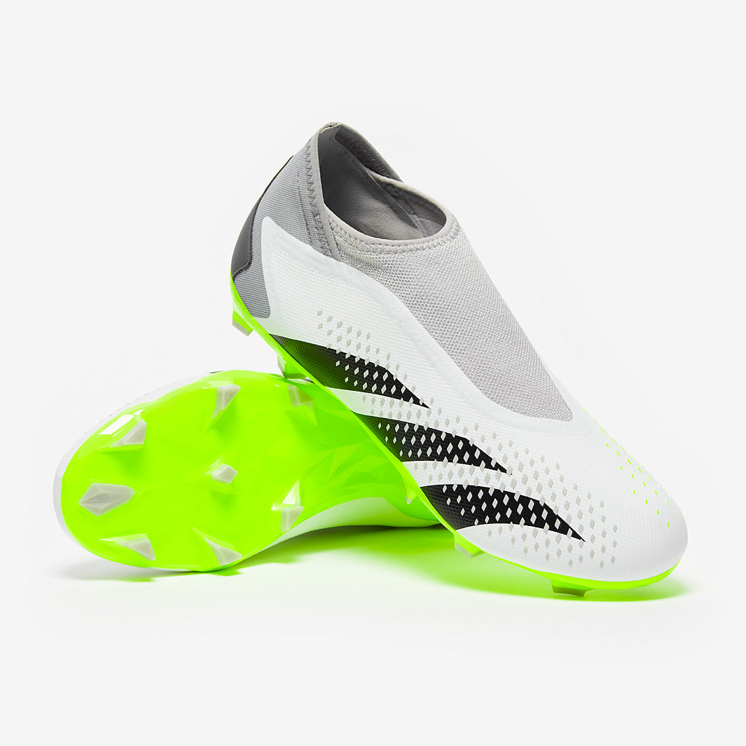 adidas Predator サッカーシューズ ホワイト/ライムグリーン adidas Predator サッカーシューズ ホワイト/ライムグリーン adidas