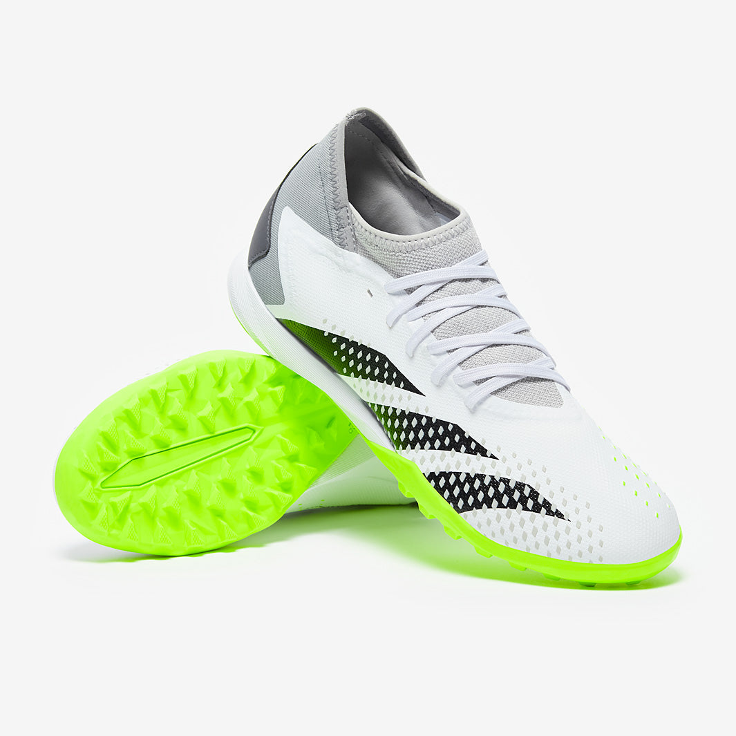 adidas Predator Accuracy.3 TF - White/Core Black/Lucid Lemon