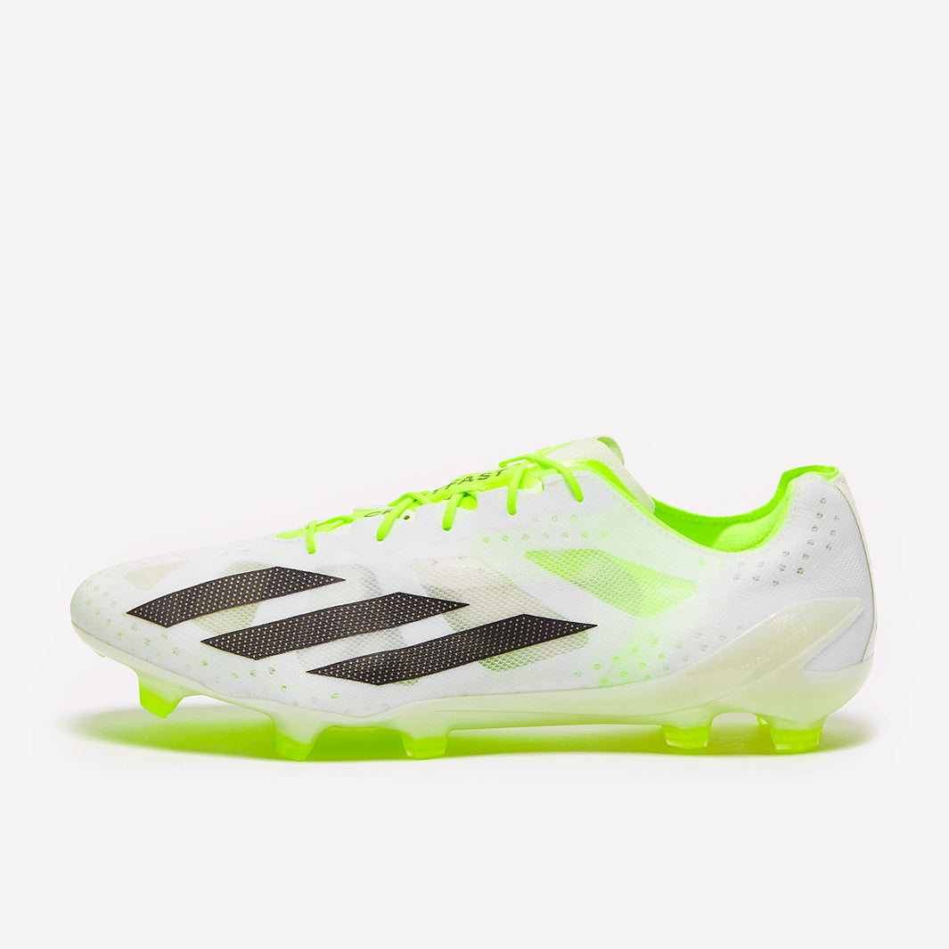 シューズ adidas X Crazyfast+ FG 28cm adidas X Crazyfast+ FG - White/Core Black/Lucid Lemon - Mens Boots