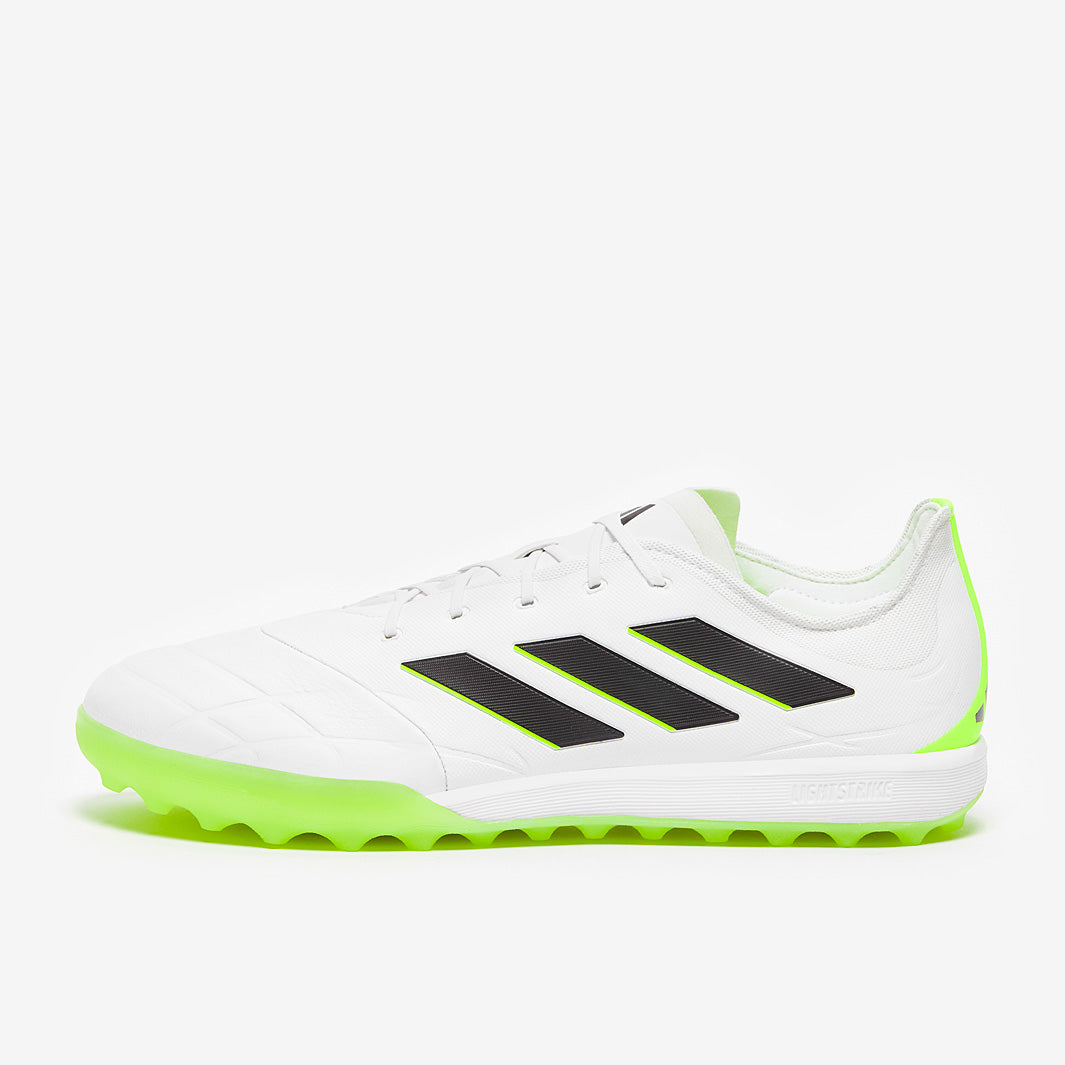 adidas Copa Pure.1 TF - White/Core Black/Lucid Lemon - Mens Boots