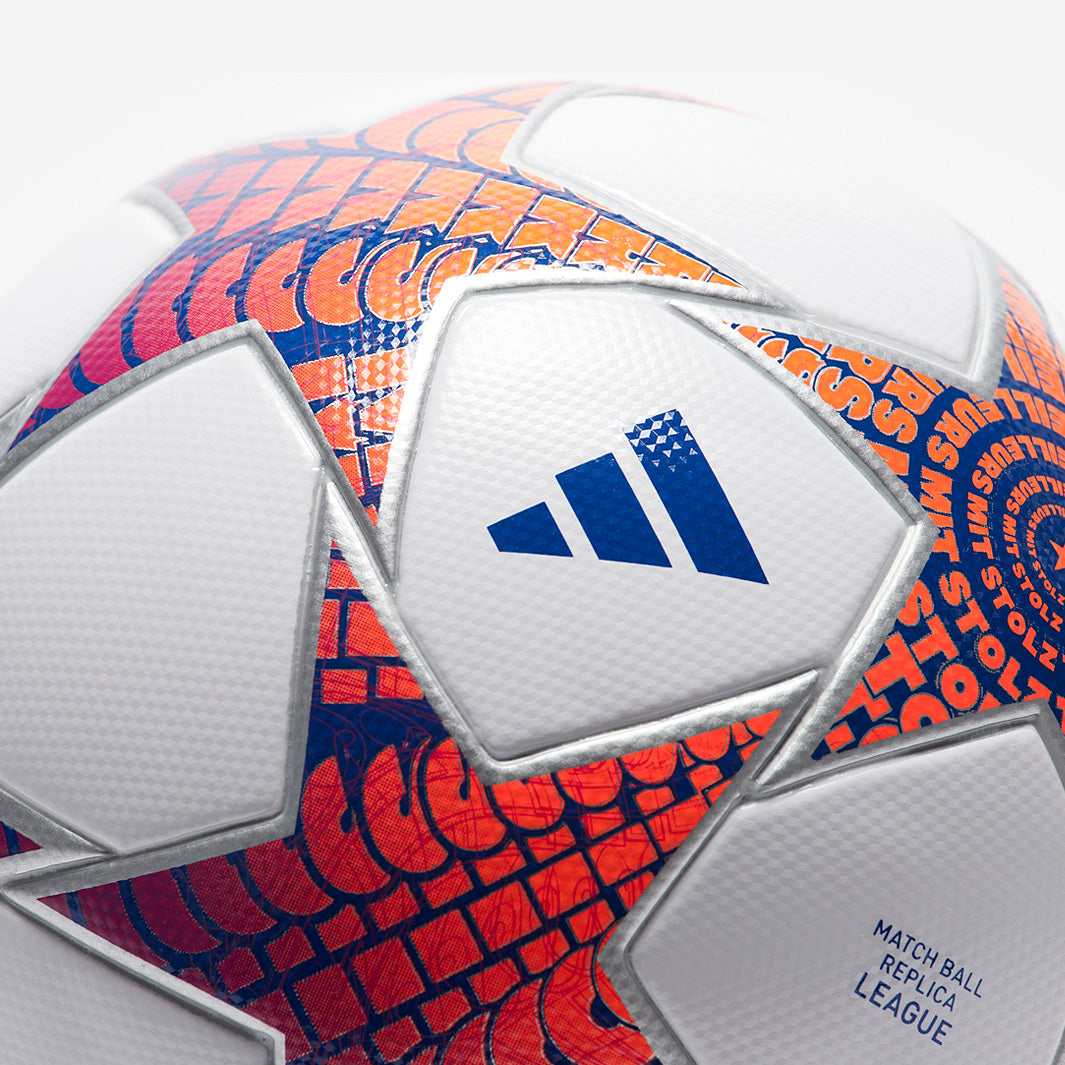 adidas Womens UCL League - White/Shock Pink/Shock Purple - Footballs