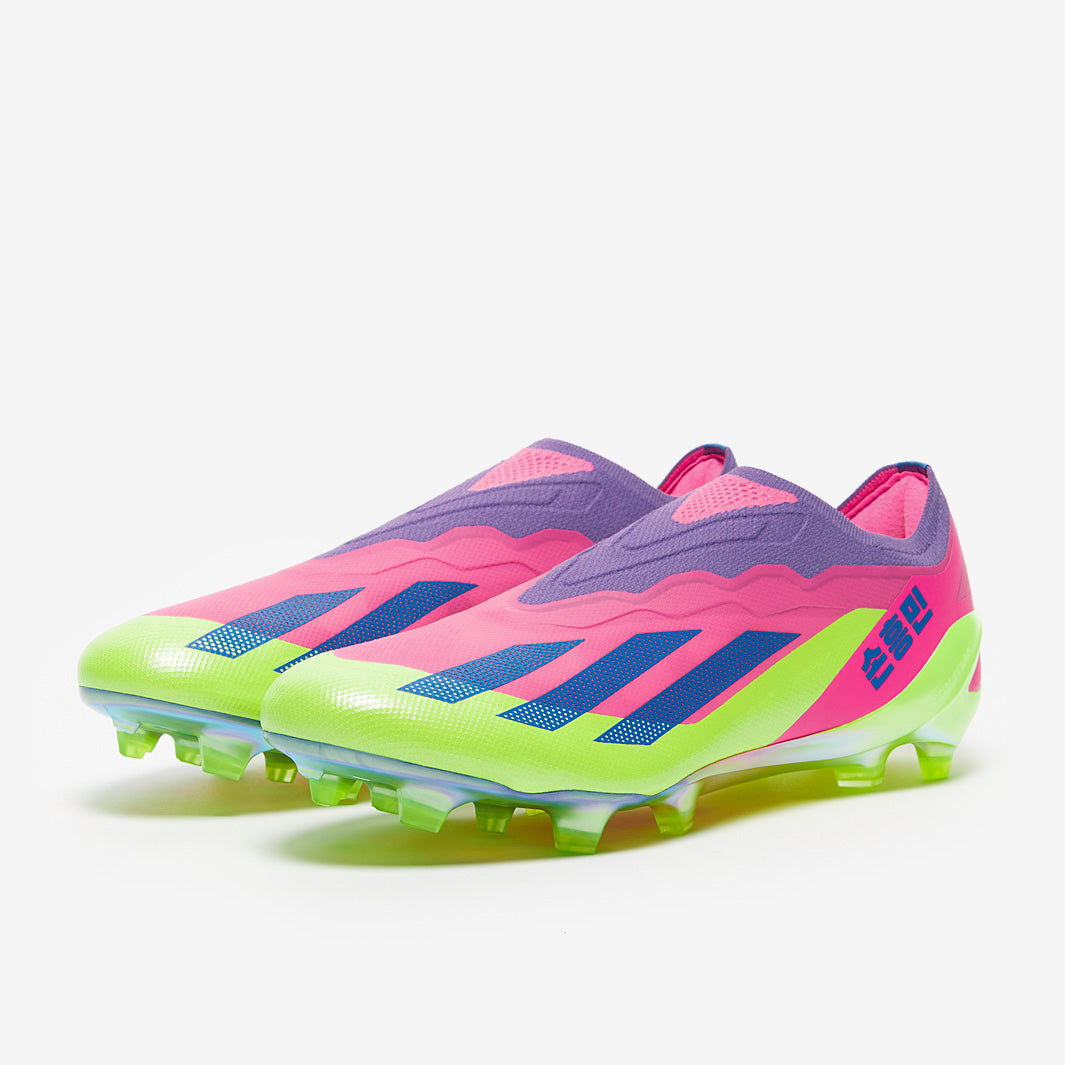 adidas X Crazyfast HMS.1 Laceless FG - Lucid Lemon/Bright Royal