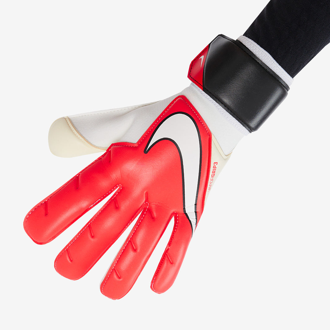 Nike GK Vapor Grip 3 - Bright Crimson/Black/White - Mens GK Gloves
