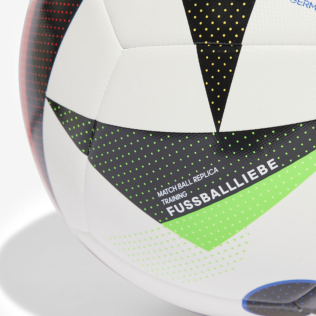 adidas Euro 24 Fussballliebe Training - White/Black/Glory Blue