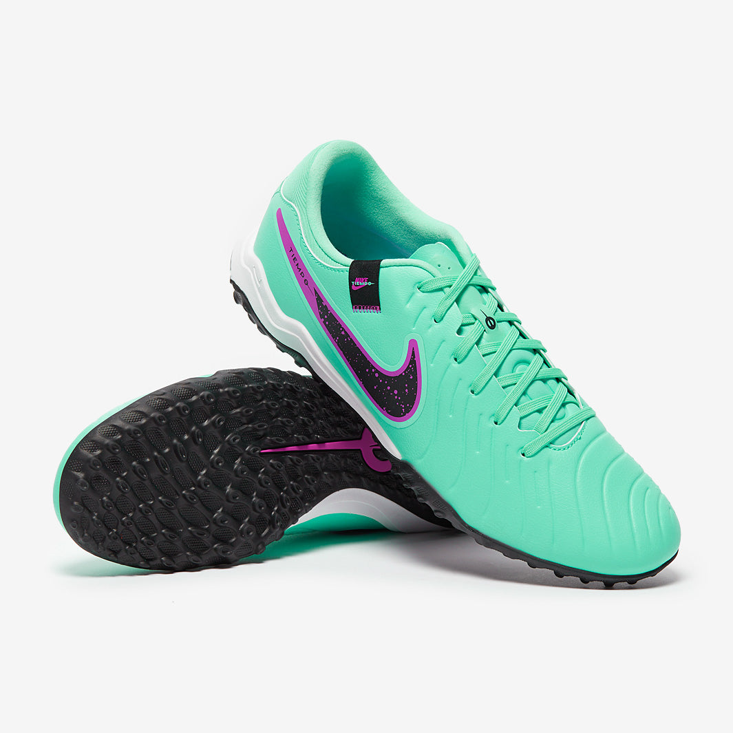 Nike Tiempo メタリックグリーン シューズ Nike Tiempo Legend X Elite FG x Emerald - Dark Atomic Teal/Sail