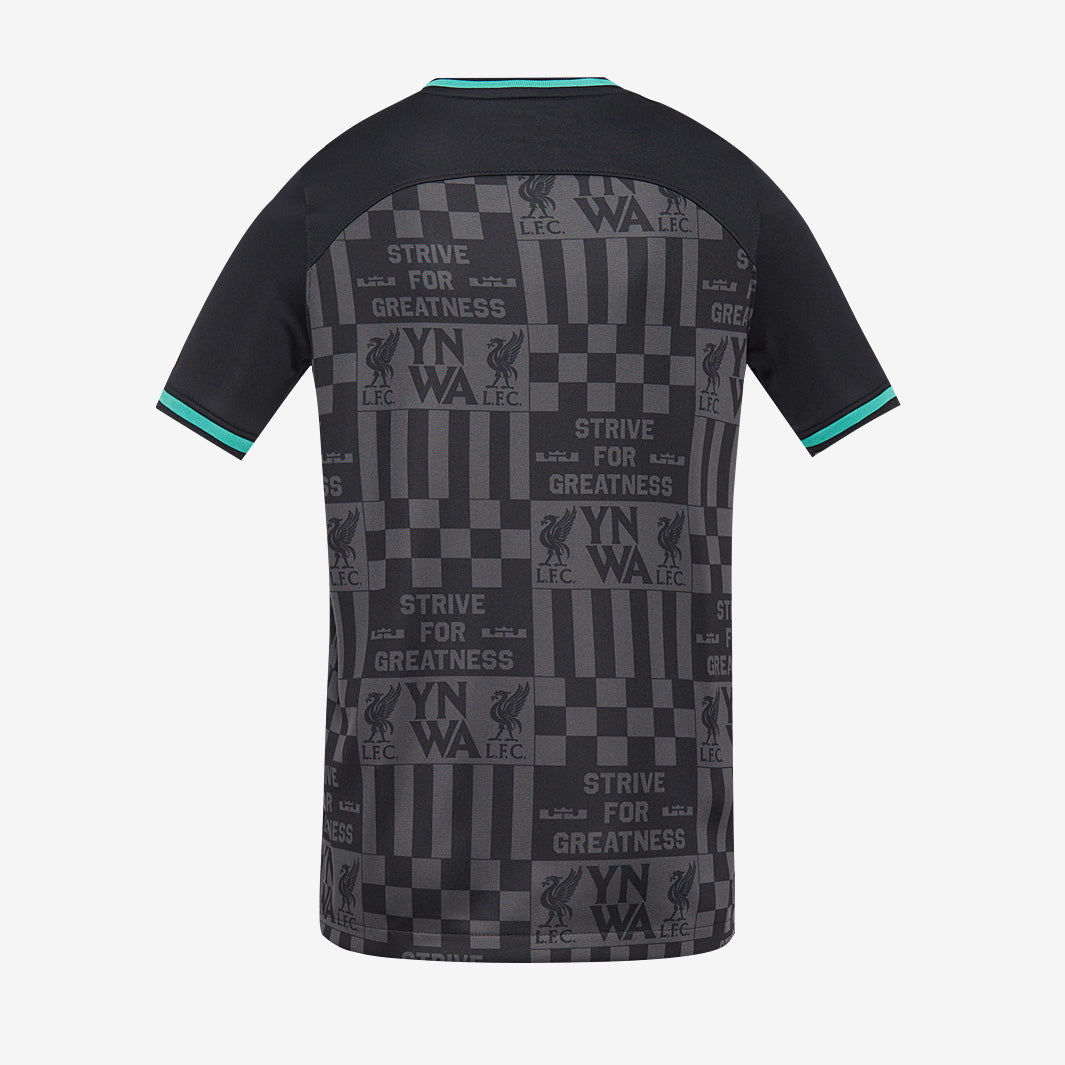 Nike Lebron James x Liverpool Kids Dri-Fit Stadium SS Shirt