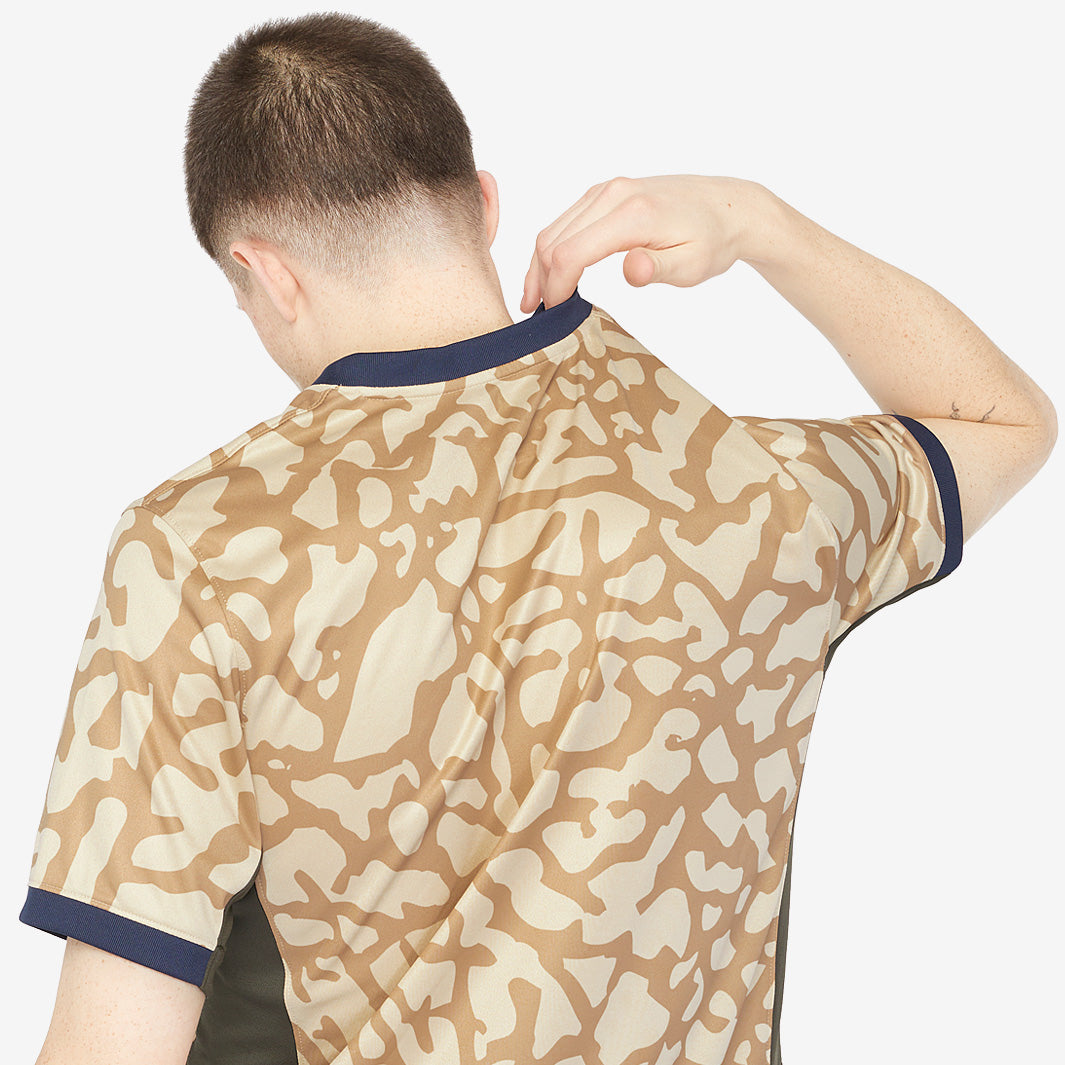 PSG M NK DF STAD JSY SS 4TH - Hemp/Obsidian/Sequoia/Rough Green