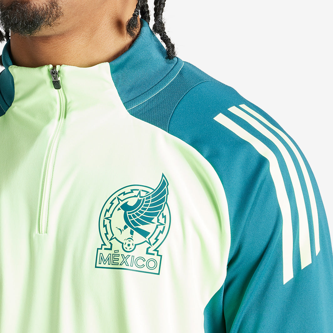 adidas Mexico 23/24 Training Top - Green Spark/Mystery Green