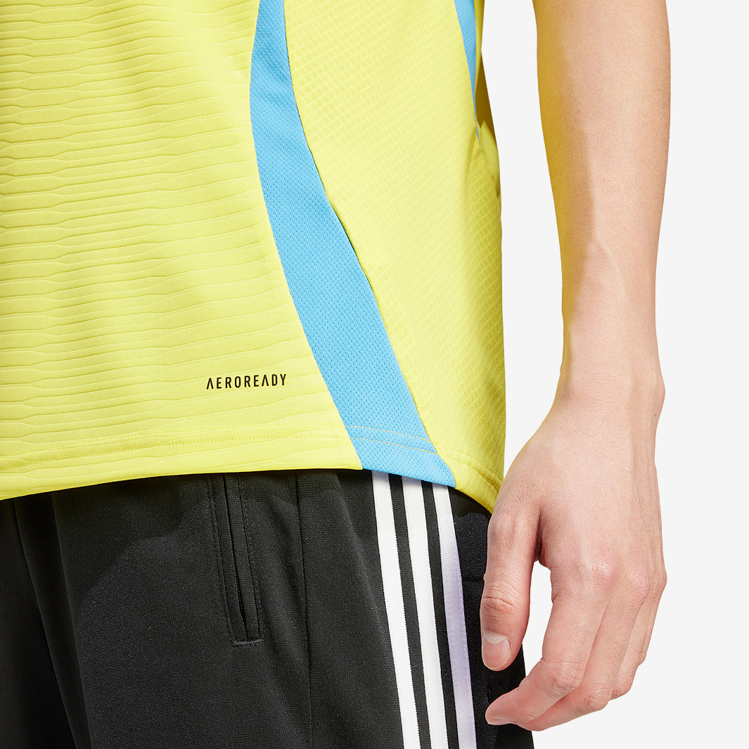 adidas Sweden 23/24 Home Shirt - Bright Yellow - Mens Replica