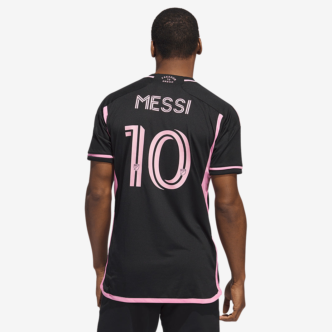 adidas Inter Miami 2024 Authentic Away Shirt - Black - Mens Replica